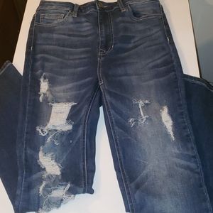 Cello Destructed Skinny Jeans